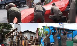 tak-indahkan-aturan,-satpol-pp-tertibkan-sejumlah-lapak-pkl-di-padang