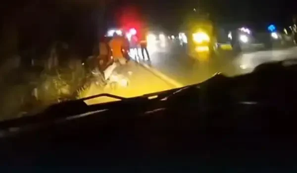 kecelakaan-maut-di-pelalawan-viral,-truk-kayu-balak-hantam-minibus