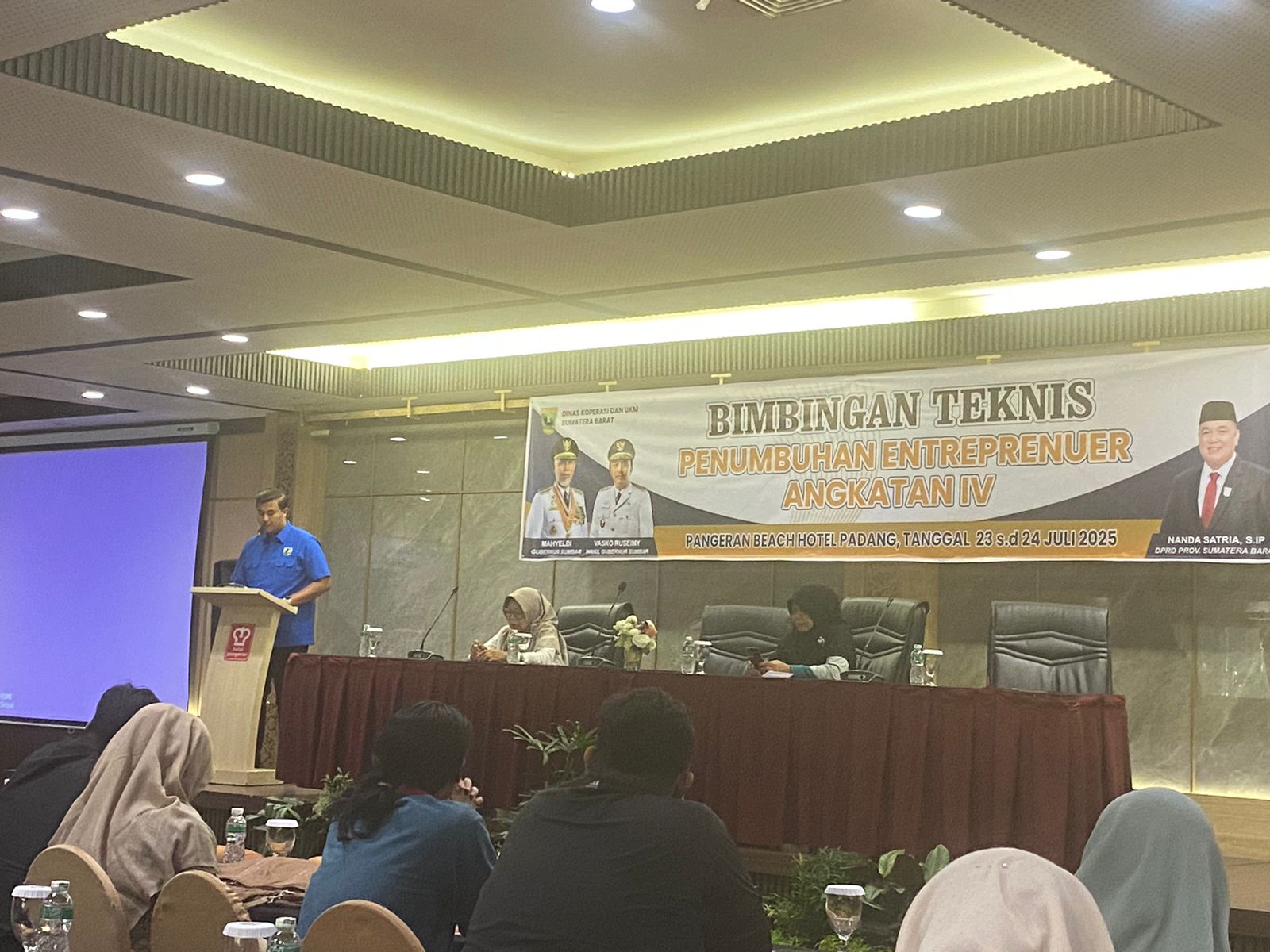 wakil-ketua-dprd-sumbar-nanda-satria-lakukan-bimtek