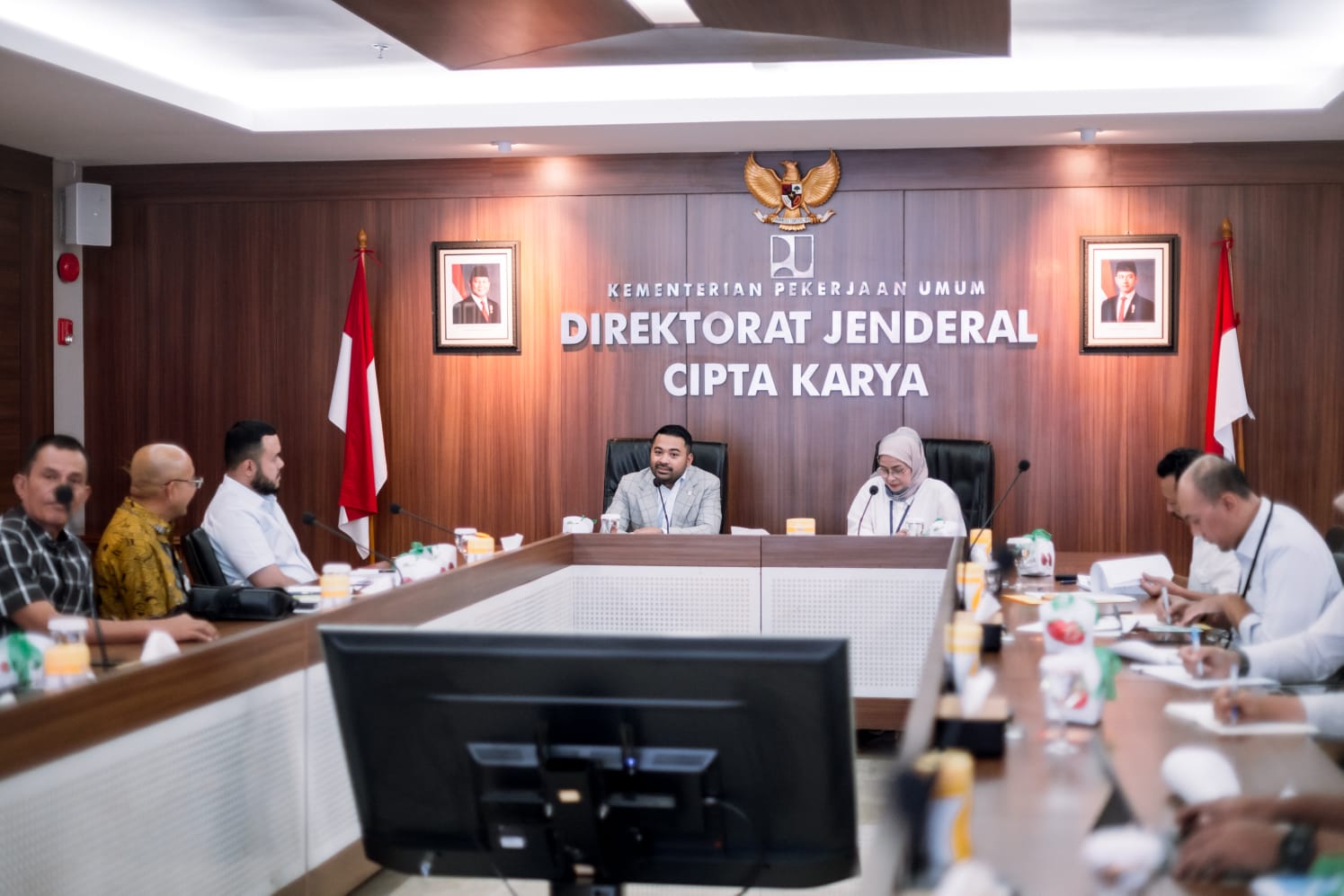 pembangunan-infrastruktur,-zigo-rolanda-dan-wako-fadly-amran-temui-dirjen-cipta-karya