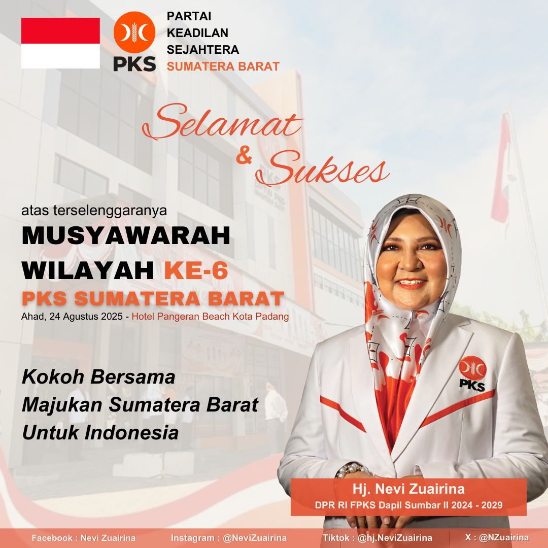 muswil-vi-pks-sumbar,-nevi-zuairina-berpesan-pentingnya-soliditas-kader