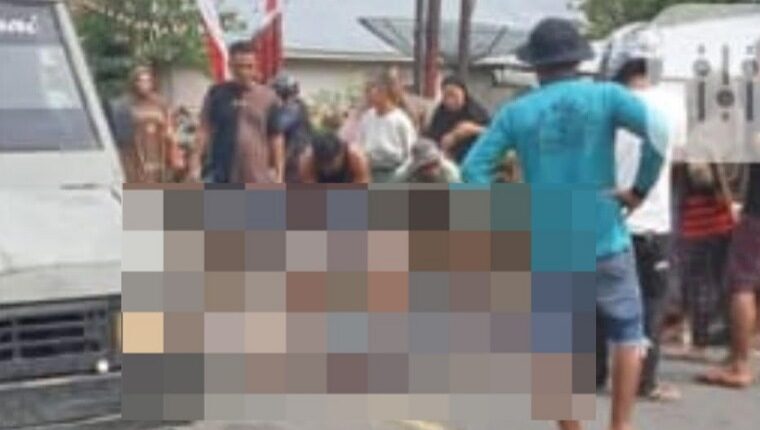 dua-nyawa-melayang,-motor-tersenggol-truk-di-jalan-lintas-pasbar