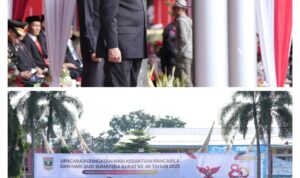 irup-hari-kesaktian-pancasila,-gubernur-mahyeldi:-bentengi-bangsa-dari-ancaman-yang-merusak-generasi-muda