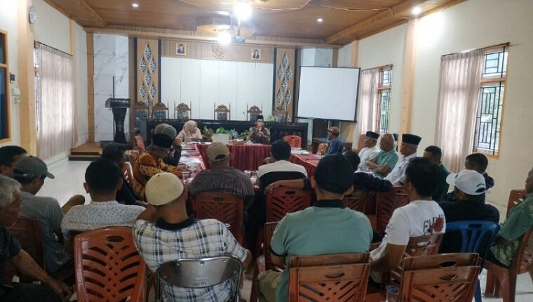 perkuat-ketahanan-pangan,-wali-nagari-panampuang-mantapkan-program-kelompok-tani