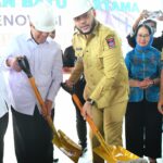 walikota-padang-letakan-batu-pertama-proyek-renovasi-hotel-bumi-minang