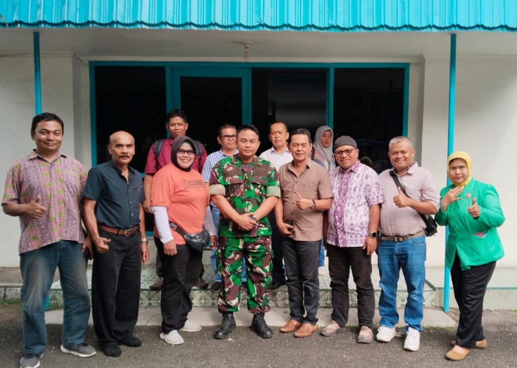 kapendam-xx-tuanku-imam-bonjol-sambangi-pwi-sumbar:-opsi-makodam-jauhi-zona-merah-tsunami