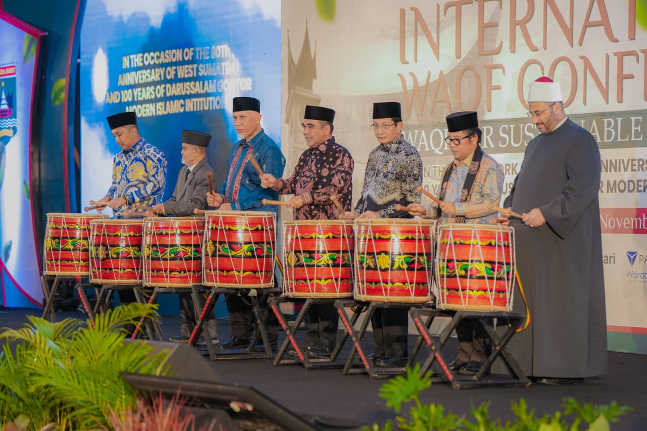 pembukaan-konferensi-wakaf-internasional,-ma’ruf-amin:-indonesia-seharusnya-jadi-pusat-peradaban-wakaf-modern