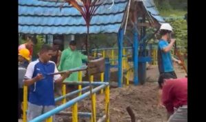 luapan-sungai-lumpuhkan-intake-perumda-am-padang,-distribusi-air-tersendat