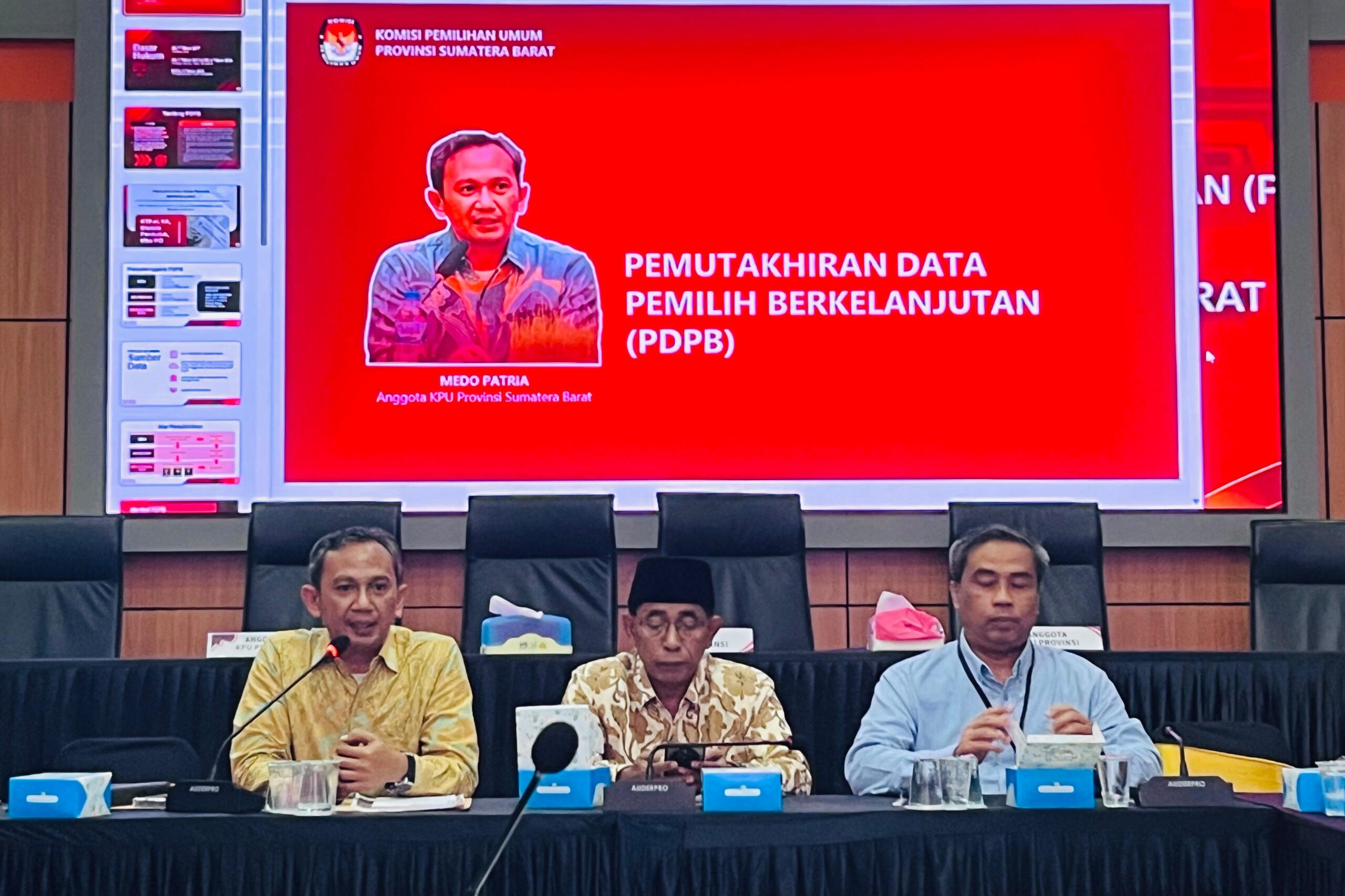perkuat-validitas-data-pemilih,-kpu-sumbar-gelar-rakor-pdpb-semester-ii