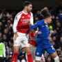 chelsea-vs-arsenal-berakhir-panas-dan-penuh-drama,-the-blues-gagalkan-laju-the-gunners-di-puncak-klasemen