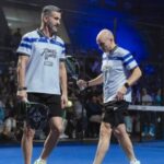 esteban-cambiasso-dan-christian-panucci-main-padel-lawan-raffi-ahmad-desta,-fans-inter-milan-dan-ac-milan-bersorak