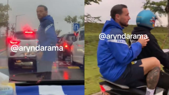 viral!-marc-klok-terjebak-macet,-akhirnya-dibonceng-bobotoh-pakai-mio-karbu-demi-masuk-gbla