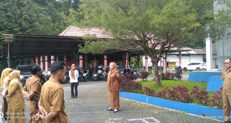Kadis Kominfo Solok Pimpin Apel Tingkatkan Kinerja dan Disiplin