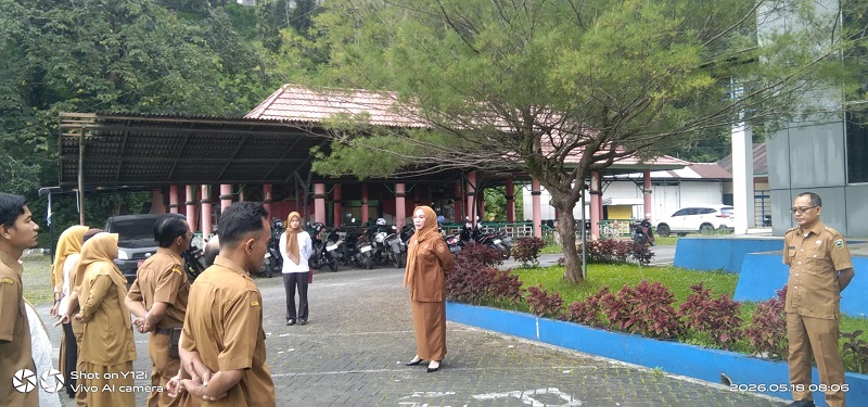 Kadis Kominfo Solok Pimpin Apel Tingkatkan Kinerja dan Disiplin