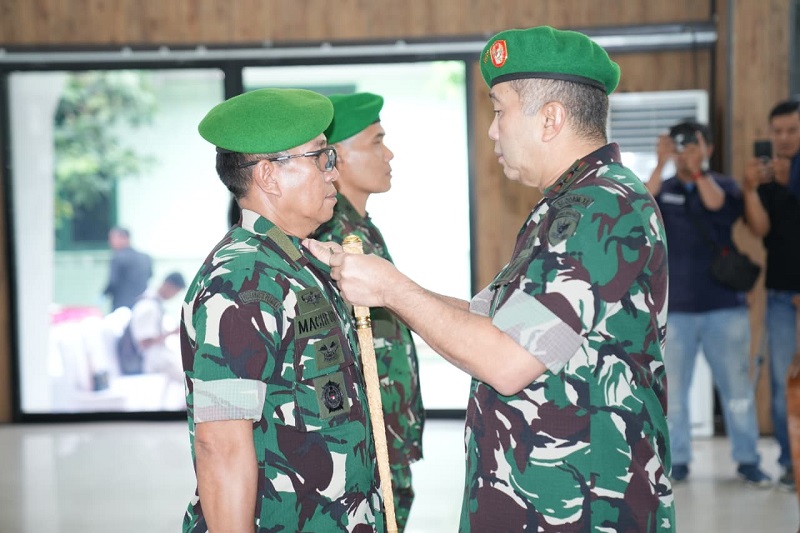 Pangdam Lantik Brigjen Aji Mimbarno Pimpin Korem 032/Wira Braja