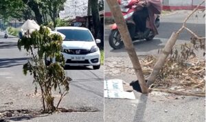 Pemda Agam Perbaiki Dua Gorong-gorong Ambruk Ganggu Lalu Lintas