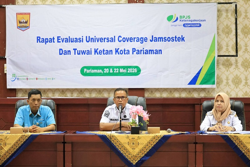 Pemko Pariaman Perluas Tuwai Ketan, 785 Pekerja Rentan Terlindungi