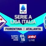 ANTV Siarkan Live Fiorentina vs Atalanta Pekan Pamungkas Serie A