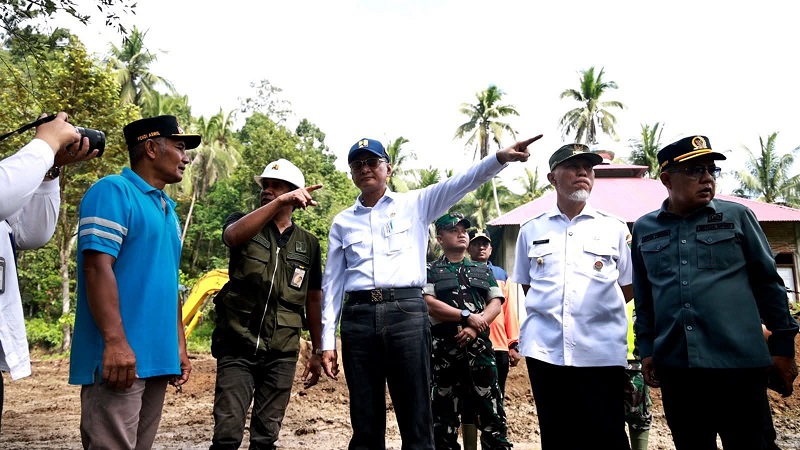 Dody Hanggodo Prioritaskan Perbaikan Irigasi Pascabencana Tanah Datar