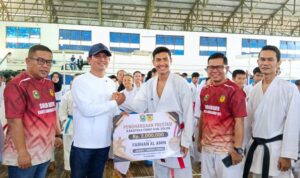 Bupati Solok Semangati Atlet Forki Jelang Porprov 2026