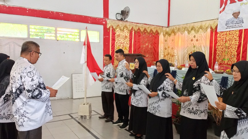 Renaldi Pimpin PGRI Limo Kaum, Dorong Pengurus Bergerak Aktif