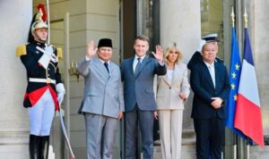 Prabowo Tiba di Élysée, Macron Sambut Kunjungan Kenegaraan