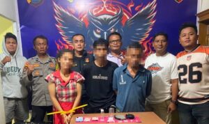 Polsek Linggo Sari Baganti Ringkus Tiga Tersangka Sabu Polsek Linggo Sari Baganti Ringkus Tiga Tersangka Sabu