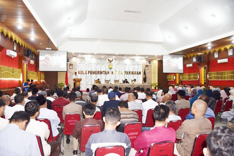 Pemko Pariaman Luncurkan Pesantren ASN Virtual untuk 1.333 ASN