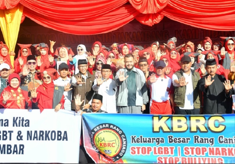 Padang Deklarasikan Tolak Narkoba dan LGBT, Wali Kota Apresiasi
