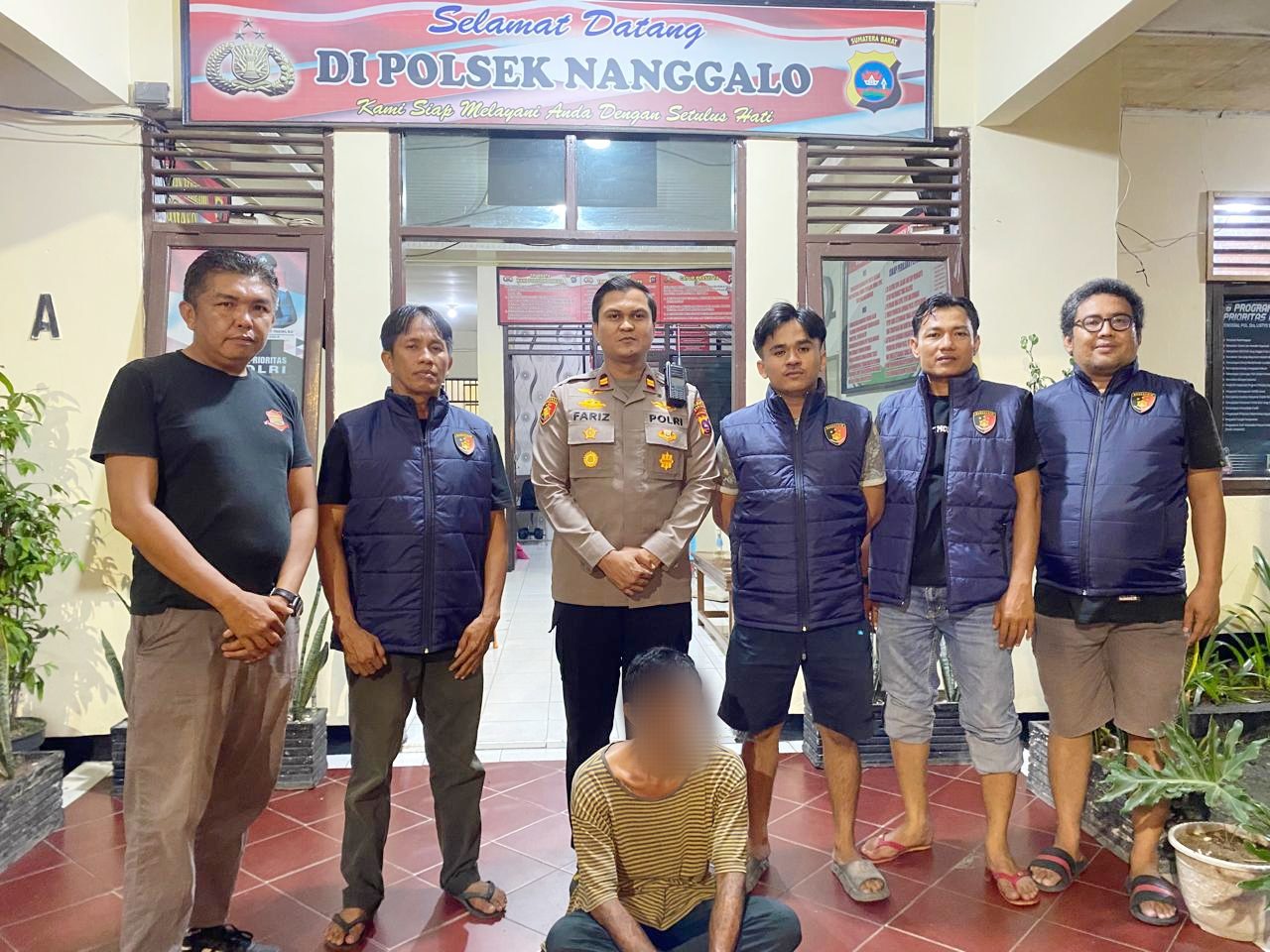 Polsek Nanggalo Tangkap Pria PB Bawa Sabu di Padang