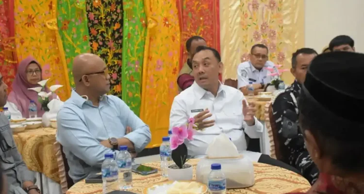 Pemkab Agam dan KSP Tinjau Lahan Huntap Korban Bencana