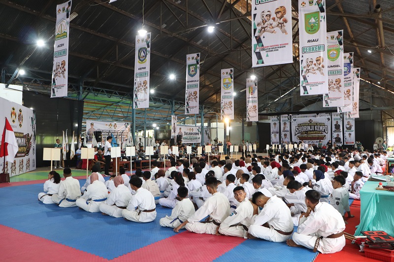 Kejurnas Shorinji Kempo Dongkrak Sawahlunto Jadi Pusat Sport Tourism