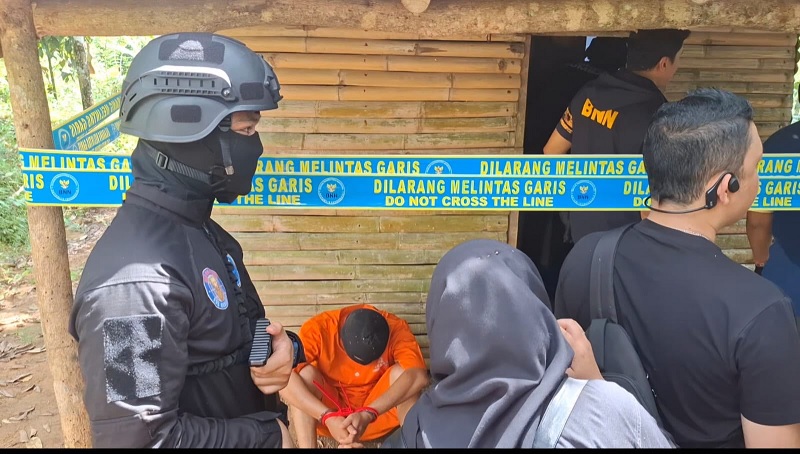 BNN Bongkar Laboratorium Sabu Tarantang, Satu Tersangka Ditahan