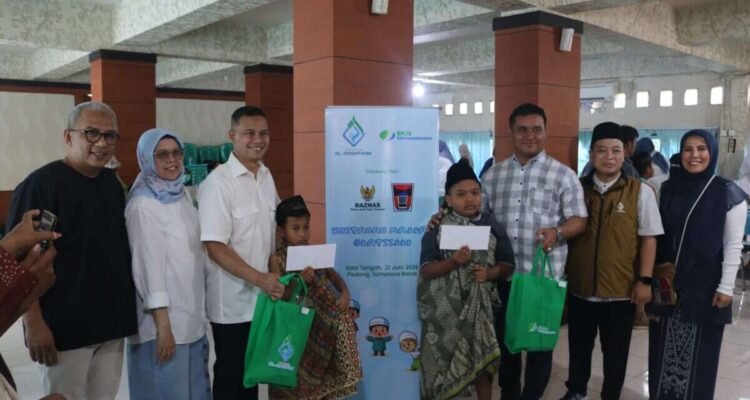 Yayasan Al-Maghfirah BPJS Ketenagakerjaan Gelar Khitanan Massal Gratis 100 Anak di Padang