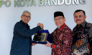 Studi Komparatif Pemko Padang ke Pemko Bandung terkait Pengelolaan Parkir Digital di Balai Kota Bandung, Senin (29/6/2026). Foto : Istimewa