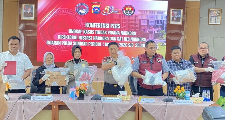 januari-juni-2026,-polda-sumbar-ungkap-705-kasus-narkoba