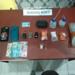 berantas-peredaran-narkoba,-satresnarkoba-polres-pariaman-tangkap-empat-pengguna-sabu