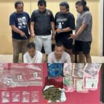 polres-pesisir-selatan-tangkap-dua-pengedar-narkoba-di-iv-jurai,-sabu-dan-ganja-disita