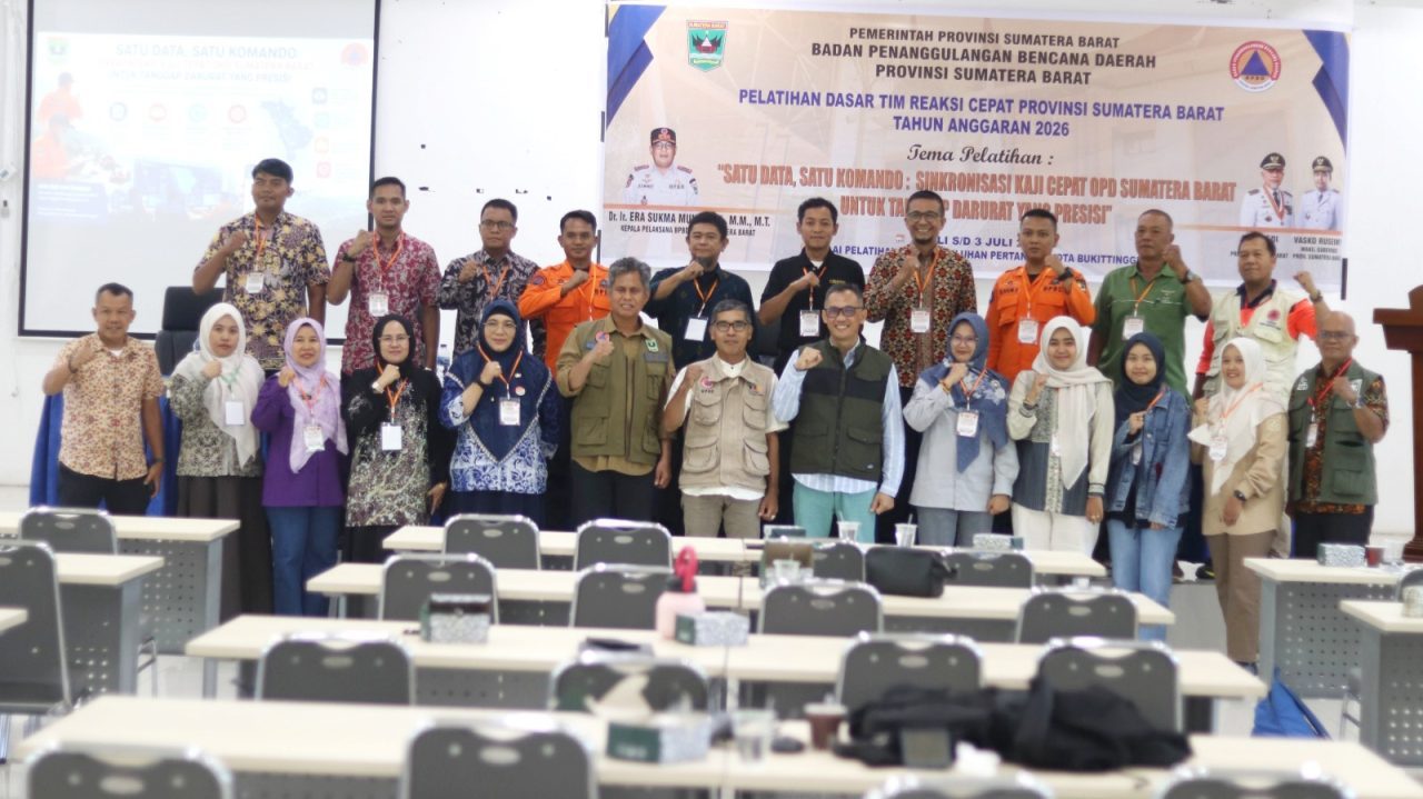 amanat-uu,-bpbd-sumbar-segera-bentuk-tim-reaksi-cepat-bencana-tingkat-provinsi-sumatera-barat