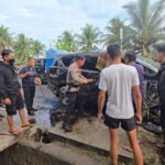 kecelakaan-di-sicincin,-sopir-travel-tewas-terjepit