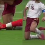 media-inggris-soroti-tekel-keras-michael-olise-ke-rodri,-prancis-diuntungkan-wasit?
