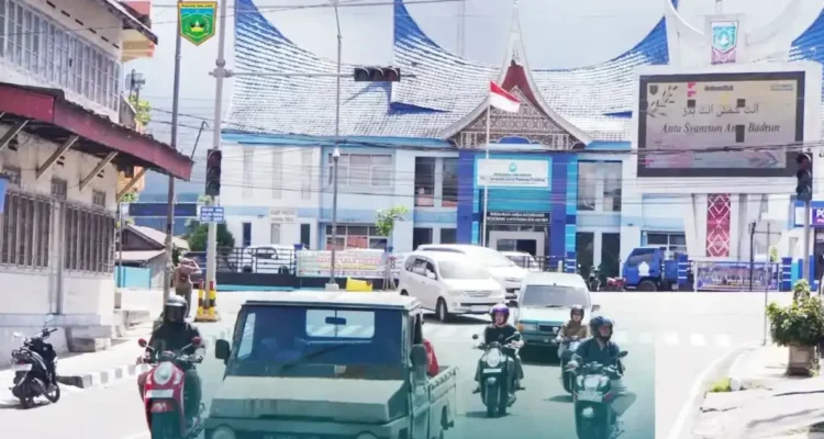 evaluasi-arus-lalu-lintas,-pemko-padang-panjang-ubah-sistem-jalan-sudirman