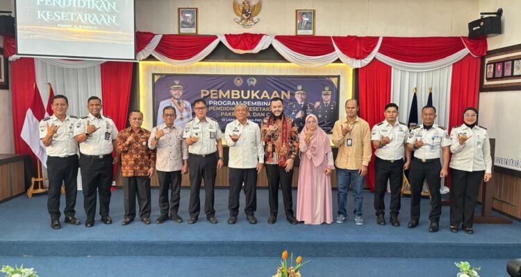 buka-peluang-masa-depan,-101-warga-binaan-lapas-padang-resmi-ikuti-sekolah-kesetaraan-paket-a,-b,-dan-c