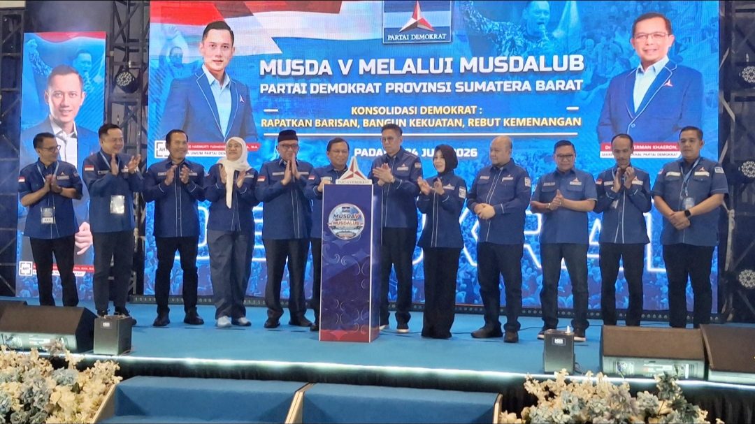 tatap-pemilu-2029-lebih-awal,-dpd-demokrat-sumbar-gelar-musda-v-di-padang