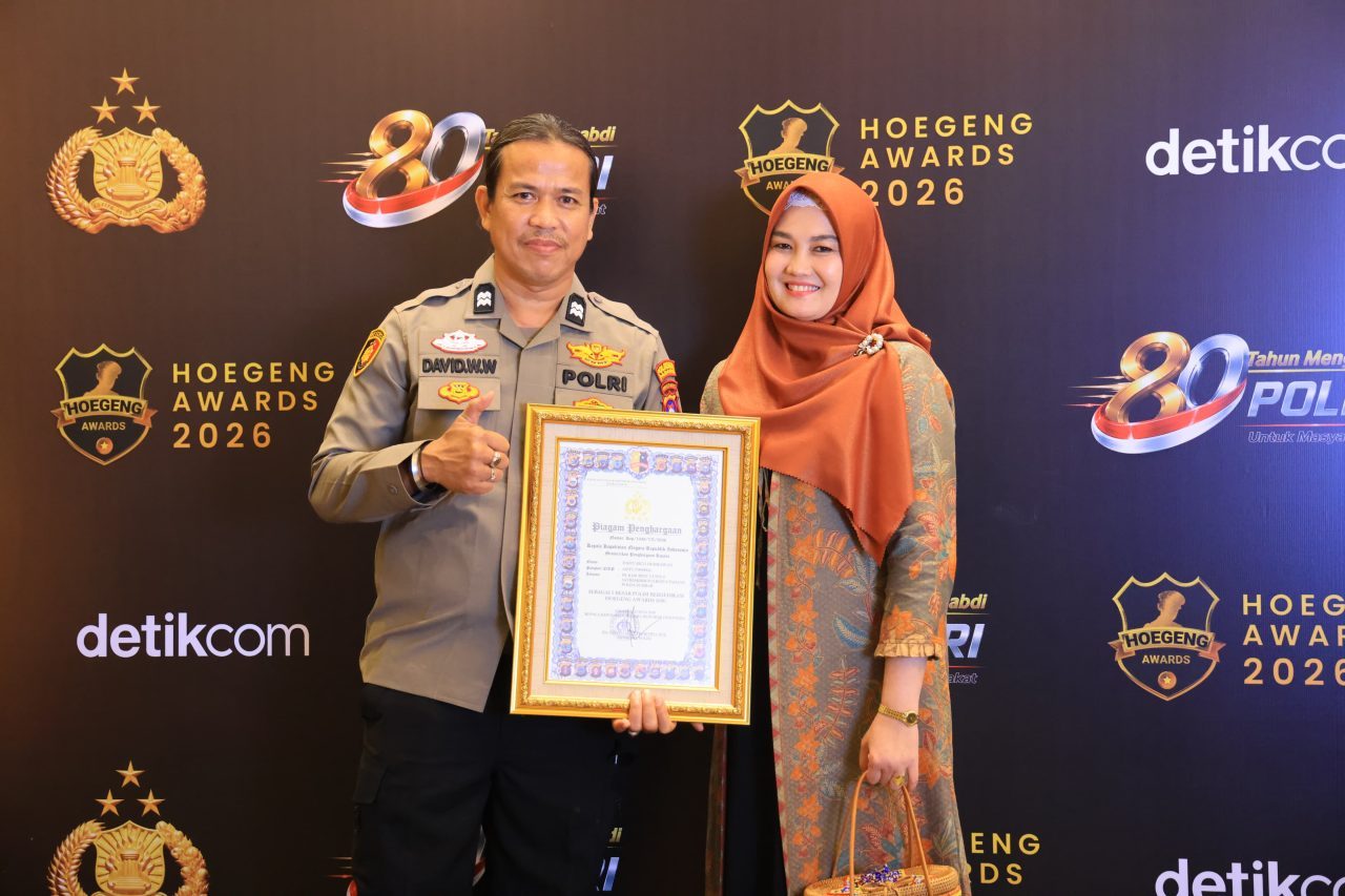tak-sabet-anugerah-utama-hoegeng-awards-2026,-aiptu-david-ww:-dedikasi-adalah-kewajiban