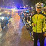 antisipasi-kepadatan-malam-minggu,-satlantas-polresta-padang-intensifkan-blue-light-patrol