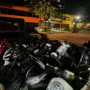 polresta-padang-sita-18-sepeda-motor-berknalpot-brong-saat-patroli