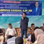 Doni Harsiva Yandra menyosialisasikan Perda Penanggulangan Bencana kepada masyarakat di Nagari Koto Berapak, Pesisir Selatan.