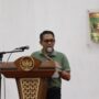 Wakil Ketua DPRD Sumbar, Evi Yandri, memberikan sosialisasi pencegahan narkoba di Gedung Rohana Kudus, Padang.