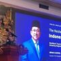 Irman Gusman menyampaikan pidato tentang penguatan pariwisata sebagai pilar ekonomi daerah di ajang Indonesia Tourism Marketi